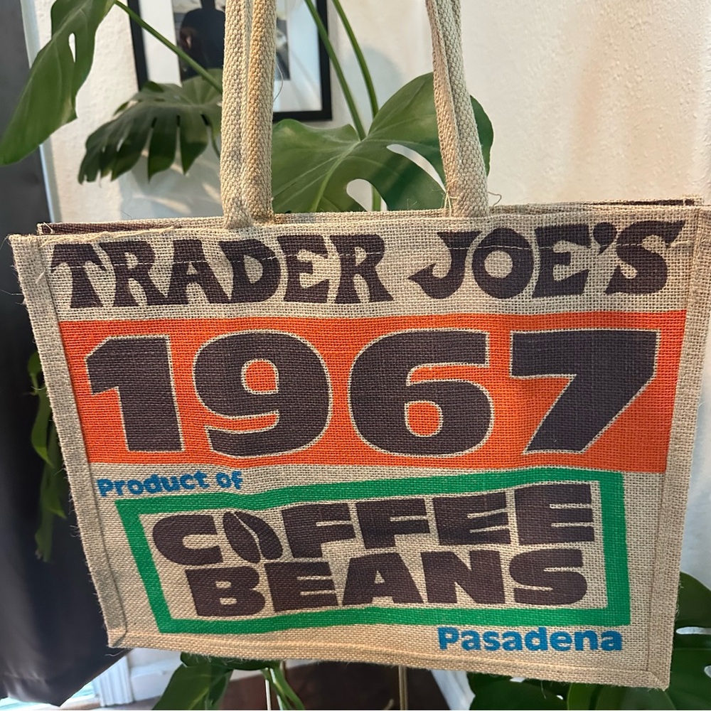 Trader Joe’s Coffee Beans Jute Bag